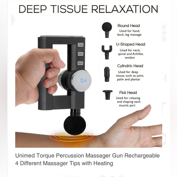 Unimed Torque Percussion Massager - New - Sealed - Picture 4 of 4